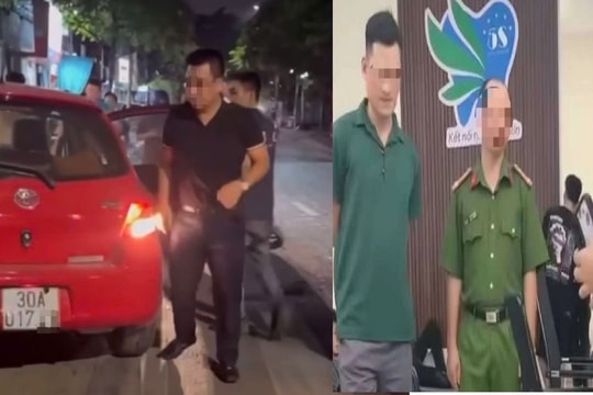Công an Hà Nội đình chỉ công tác 2 cán bộ