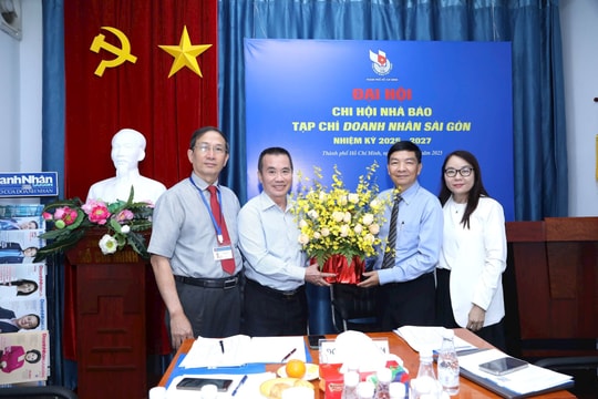 Chi hội Nhà báo Tạp chí Doanh Nhân Sài Gòn tổ chức Đại hội nhiệm kỳ mới