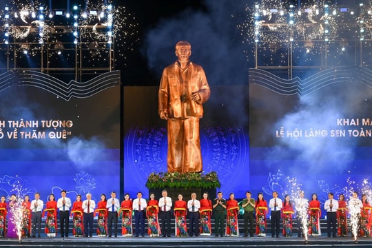 Lễ hội Làng Sen 2025: Tôn vinh di sản Hồ Chí Minh qua nghệ thuật và văn hóa