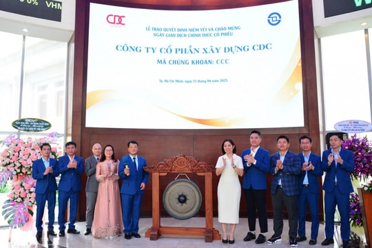 Cổ phiếu CDC Construction rơi mạnh sau 3 phiên tăng trần, nhà đầu tư 'bốc hơi' lợi nhuận sớm