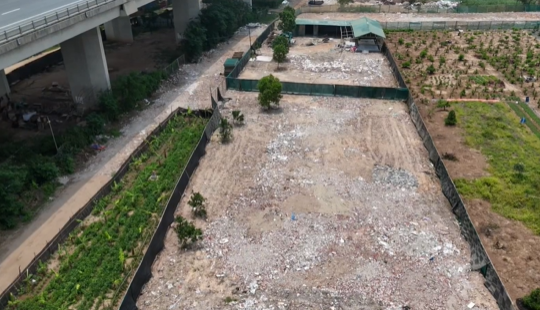 Chủ tịch UBND TP Hà Nội chỉ đạo xử lý tình trạng san lấp, xây dựng trái phép ở bãi bồi sông Hồng