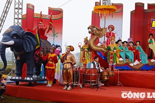 Hội hát chèo tàu Tổng Gối vào danh mục di sản quốc gia