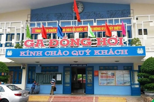 Chạy đôi tàu khách lộ trình ga Đồng Hới - ga Đông Hà