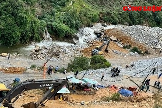 Sạt lở đất nghiêm trọng gây thiệt hại về người trên địa bàn tỉnh Lai Châu