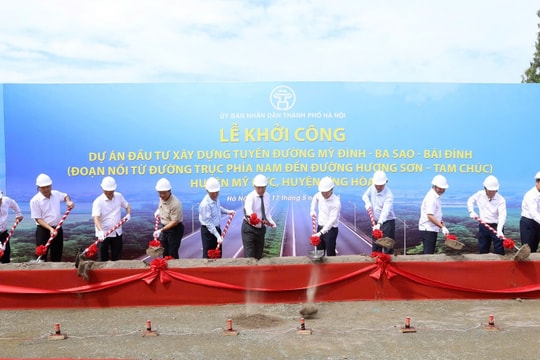 Khởi công tuyến đường hơn 2.000 tỷ đồng nối Mỹ Đình – Ba Sao – Bái Đính