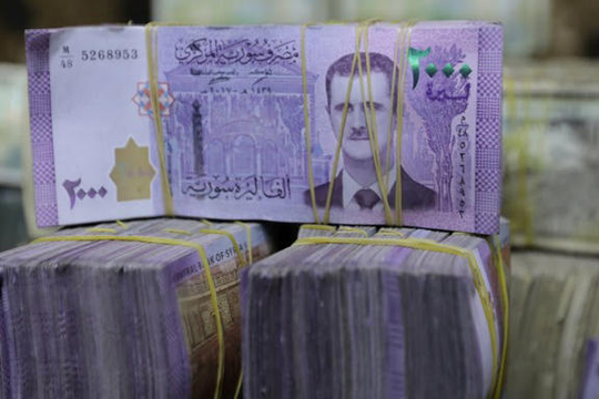 ‏Syria ngừng in tiền tại Nga giữa khủng hoảng kinh tế‏