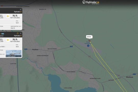 Hai trực thăng va chạm, năm người thiệt mạng ở Phần Lan