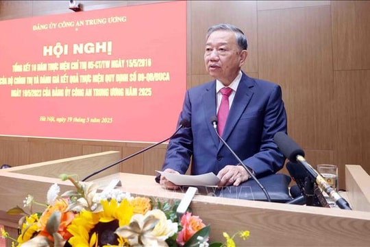 Tổng Bí thư Tô Lâm: Học Bác phải trở thành nhu cầu văn hóa trong lực lượng Công an nhân dân