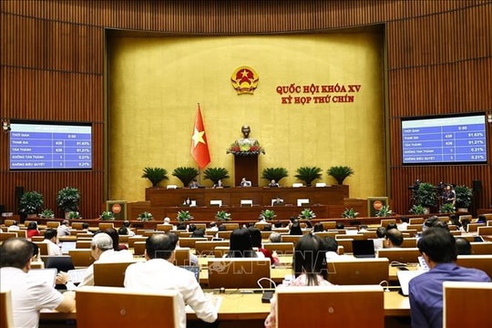 Các nội dung chính trong tuần làm việc thứ 3, Kỳ họp thứ 9, Quốc hội khóa XV