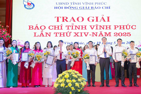 Giải Báo chí tỉnh Vĩnh Phúc lần thứ XIV: Nhiều tác phẩm cổ vũ kịp thời những tập thể, cá nhân học tập và làm theo lời Bác