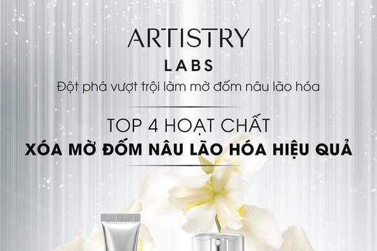 Amway Việt Nam ra mắt bộ giải pháp làm mờ đốm nâu lão hóa Artistry Labs Illuminating System