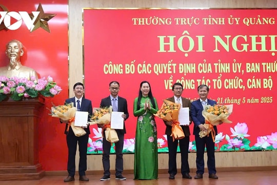 Công bố Quyết định sáp nhập Đài Phát thanh và Truyền hình tỉnh Quảng Ngãi vào Báo Quảng Ngãi