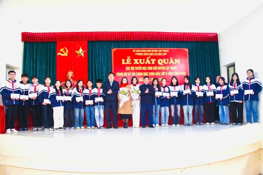 Phòng GD & ĐT Lập Thạch: Quyết tâm nâng cao chất lượng giáo dục