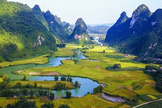 Công viên địa chất Non nước Cao Bằng nhận giải thưởng quốc tế