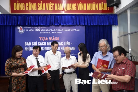 Bạc Liêu: Ra mắt quyển 'Lịch sử Báo chí Đảng bộ tỉnh Bạc Liêu, giai đoạn 1930 - 1925'