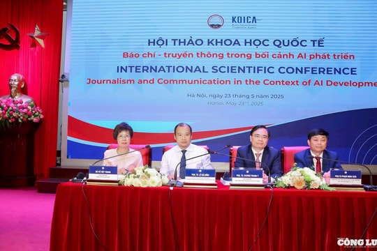 Hội thảo khoa học quốc tế về AI và báo chí: Kiểm soát, trách nhiệm và chiến lược thích ứng