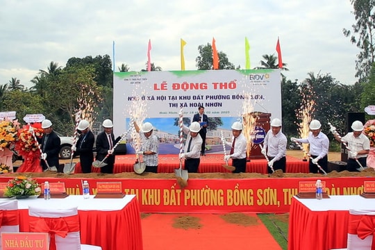 Bình Định: Xem xét gia hạn hoặc thu hồi dự án nhà ở xã hội tại Hoài Nhơn chậm tiến độ