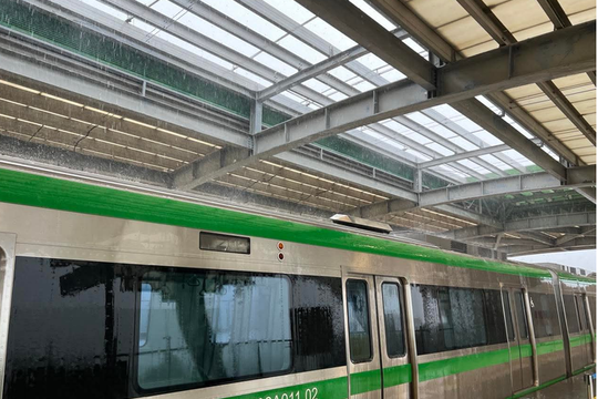 Khắc phục hư hỏng hạ tầng nhà ga đường sắt đô thị tuyến Cát Linh - Hà Đông