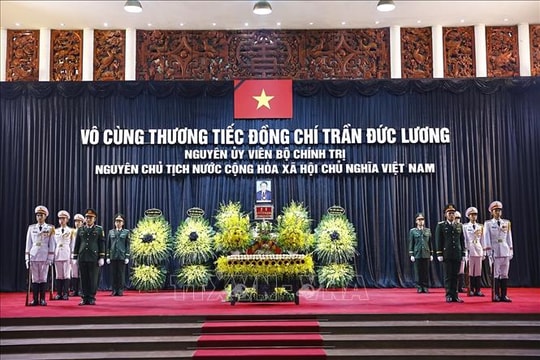 Lễ Quốc tang nguyên Chủ tịch nước Trần Đức Lương