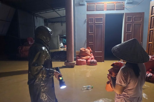 Hà Tĩnh: Khẩn trương ứng phó, khắc phục thiệt hại do mưa lũ