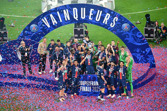 PSG đăng quang Cúp Quốc gia Pháp, hướng tới cú ăn ba tại chung kết Champions League