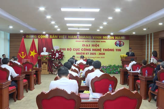 Đại hội Chi bộ Cục Công nghệ thông tin: Đặt mục tiêu xây dựng tập thể vững mạnh về số lượng và chất lượng