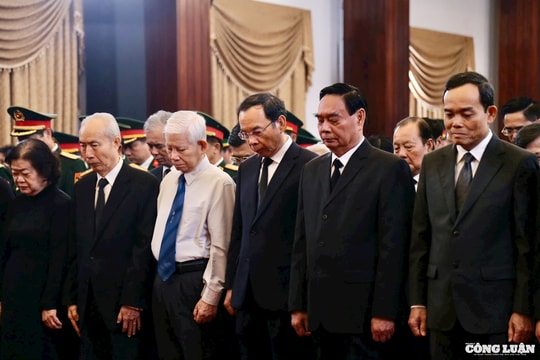 Lễ truy điệu nguyên Chủ tịch nước Trần Đức Lương tại TP HCM