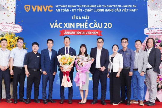 Việt Nam đã có vắc xin phế cầu 20 cho người lớn, tiêm đầu tiên tại VNVC