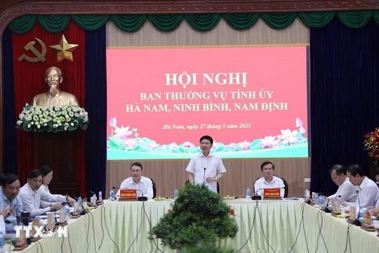 Thống nhất phương án nhân sự sau sáp nhập ba tỉnh Hà Nam, Nam Định, Ninh Bình