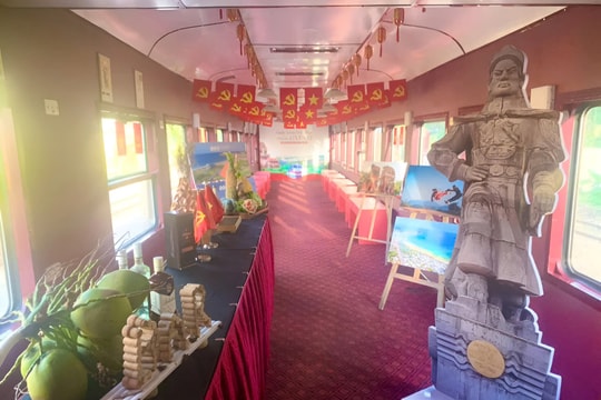 Từ ngày 1/6, chạy tàu du lịch mang tên gọi ‘Về Miền đất võ’