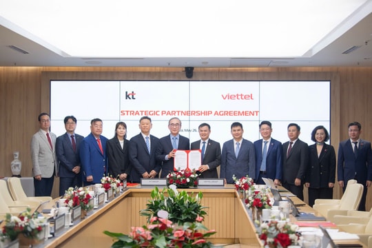 Tập đoàn Viettel và Tập đoàn KT (Hàn Quốc) hợp tác chiến lược thúc đẩy trí tuệ nhân tạo và chuyển đổi số tại Việt Nam