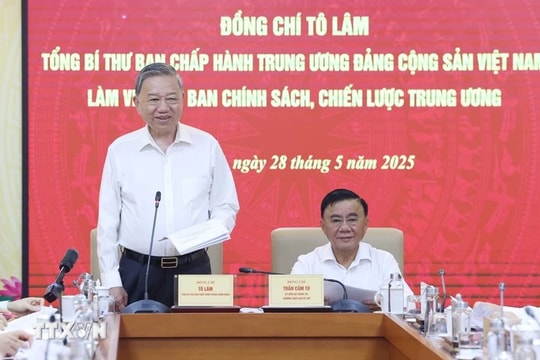 Tổng Bí thư Tô Lâm: Chuyển mạnh tư duy quản lý thị trường vàng từ 'siết để kiểm soát' sang 'mở để quản trị'