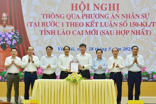 Yên Bái và Lào Cai thống nhất bước đầu phương án nhân sự sau hợp nhất