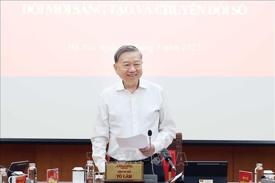 Tổng Bí thư Tô Lâm: Thể chế là điểm nghẽn lớn nhất, cần khơi thông để phát triển khoa học và công nghệ