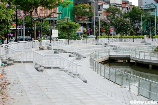 Hồ Hoàng Cầu 'thay da đổi thịt' sau 10 tháng cải tạo