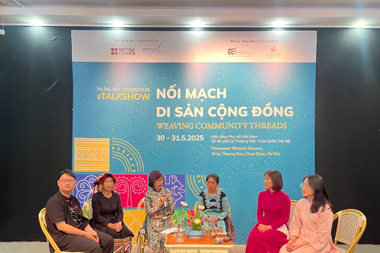 Khai mạc Trưng bày và Talkshow 'Nối mạch di sản cộng đồng'