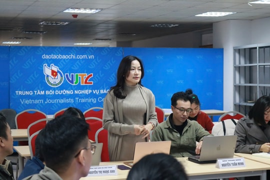 Khóa bồi dưỡng 'Ứng dụng AI cho nhà báo' dự kiến sẽ diễn ra từ ngày 5/6/2025