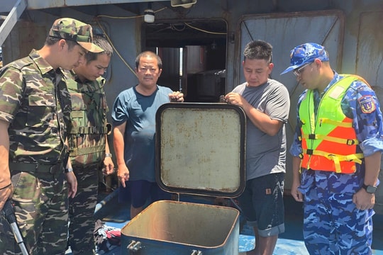 Hải quan phối hợp bắt giữ 75m3 chất lỏng nghi là dầu DO, giá trị khoảng 1,3 tỷ đồng