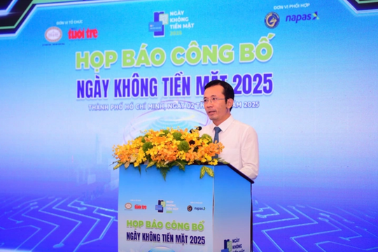 Thanh toán không dùng tiền mặt thúc đẩy kinh tế số