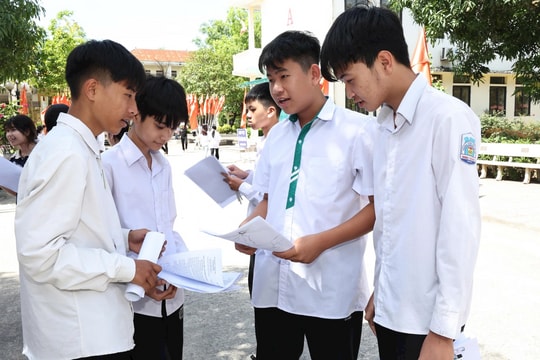Ninh Bình: 10 thí sinh vắng mặt trong ngày đầu thi vào lớp 10 THPT năm 2025