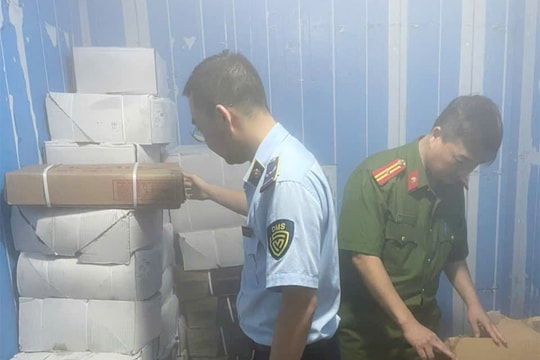 Bắc Giang: Xử phạt 17 triệu đồng cơ sở kinh doanh thịt đông lạnh không rõ nguồn gốc