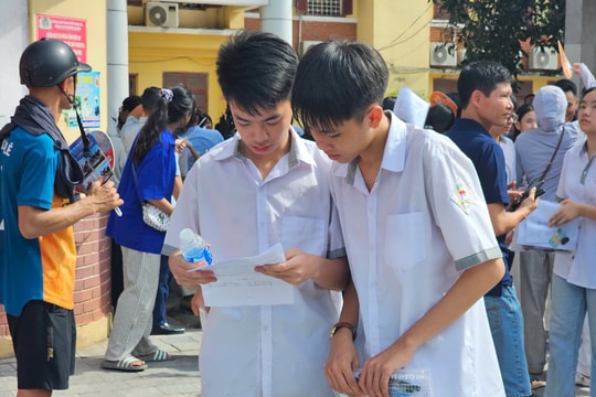 Đề tiếng Anh thi vào lớp 10 Thanh Hoá: Thí sinh nói không còn áp lực sau môn thi thứ 2