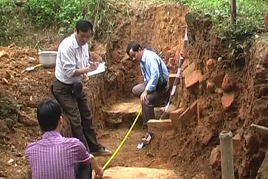 Bộ VHTT&DL cấp phép khai quật khảo cổ thành Nhà Bầu lần thứ hai