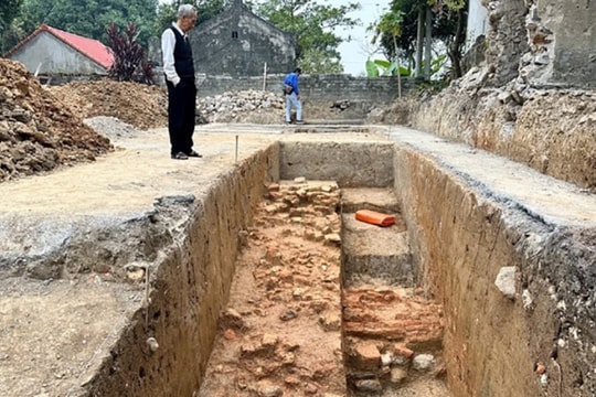 Mở rộng khai quật khảo cổ tường Thành Dền ở Ninh Bình