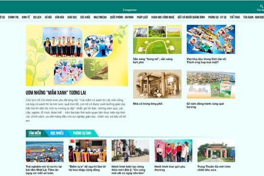 Báo Quảng Bình với việc tuyên truyền thúc đẩy chuyển đổi xanh