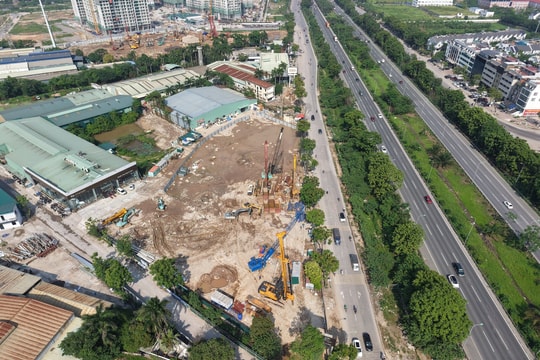 Lộ trình xe buýt qua khu vực thi công nút giao đường Vành đai 3,5