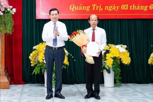 Bổ nhiệm Tổng Biên tập Báo và Đài Phát thanh - Truyền hình tỉnh Quảng Trị