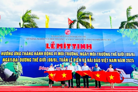 Quảng Trị tổ chức mít tinh hưởng ứng Ngày Môi trường Thế giới và Tháng hành động vì môi trường năm 2025