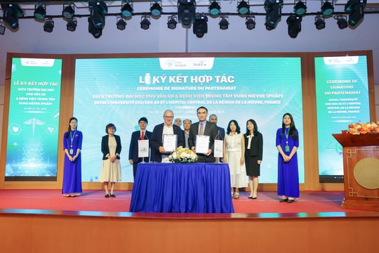 Trường Đại học Chu Văn An ký thỏa thuận hợp tác với thành phố Nevers - Pháp mở ra cơ hội đào tạo quốc tế cho các ngành đào tạo trọng điểm