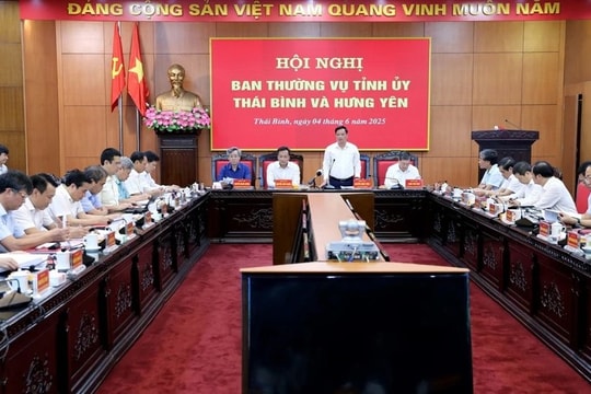 Thống nhất đề án thành lập Đảng bộ tỉnh Hưng Yên sau hợp nhất với Thái Bình